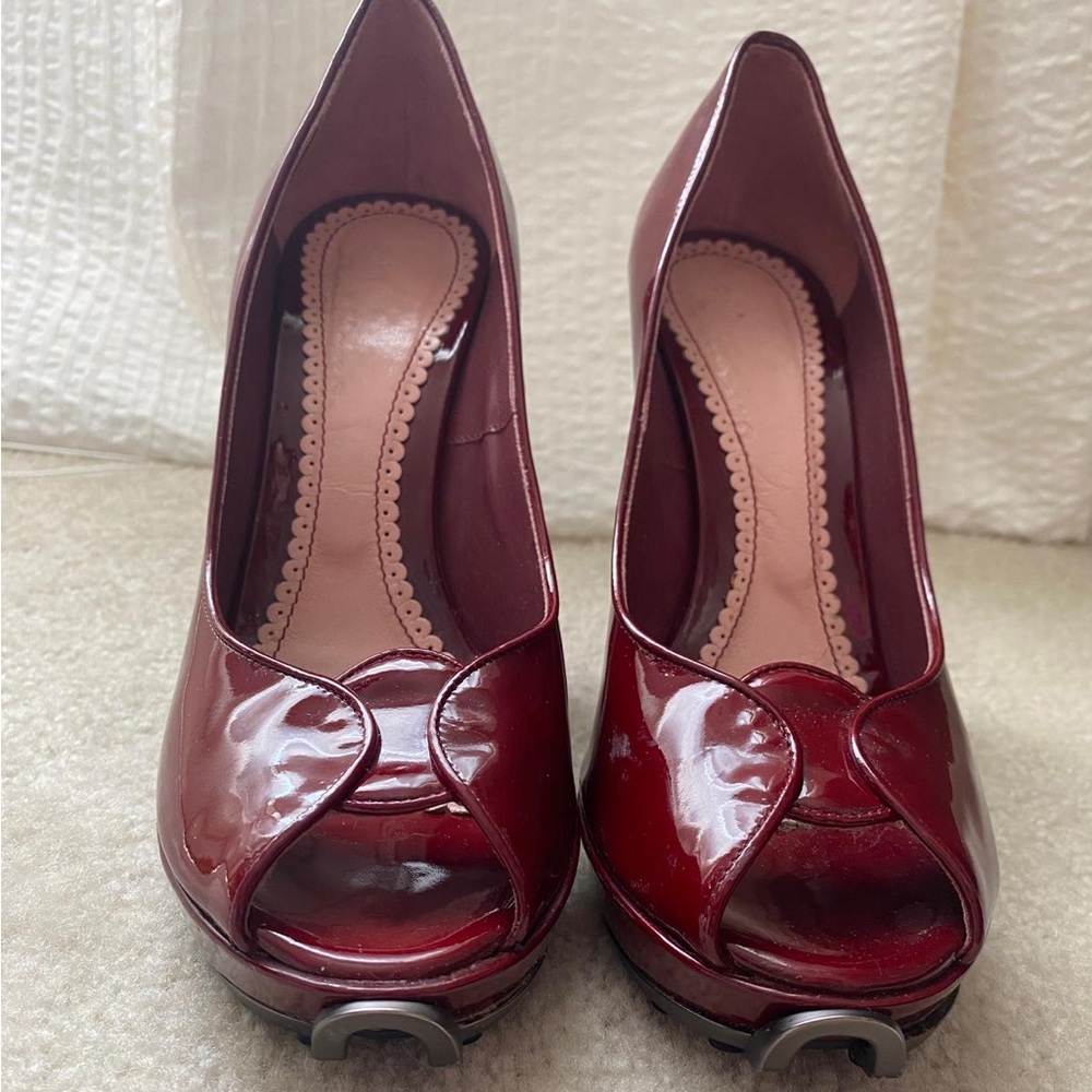 John Galliano Horseshoe Heels
